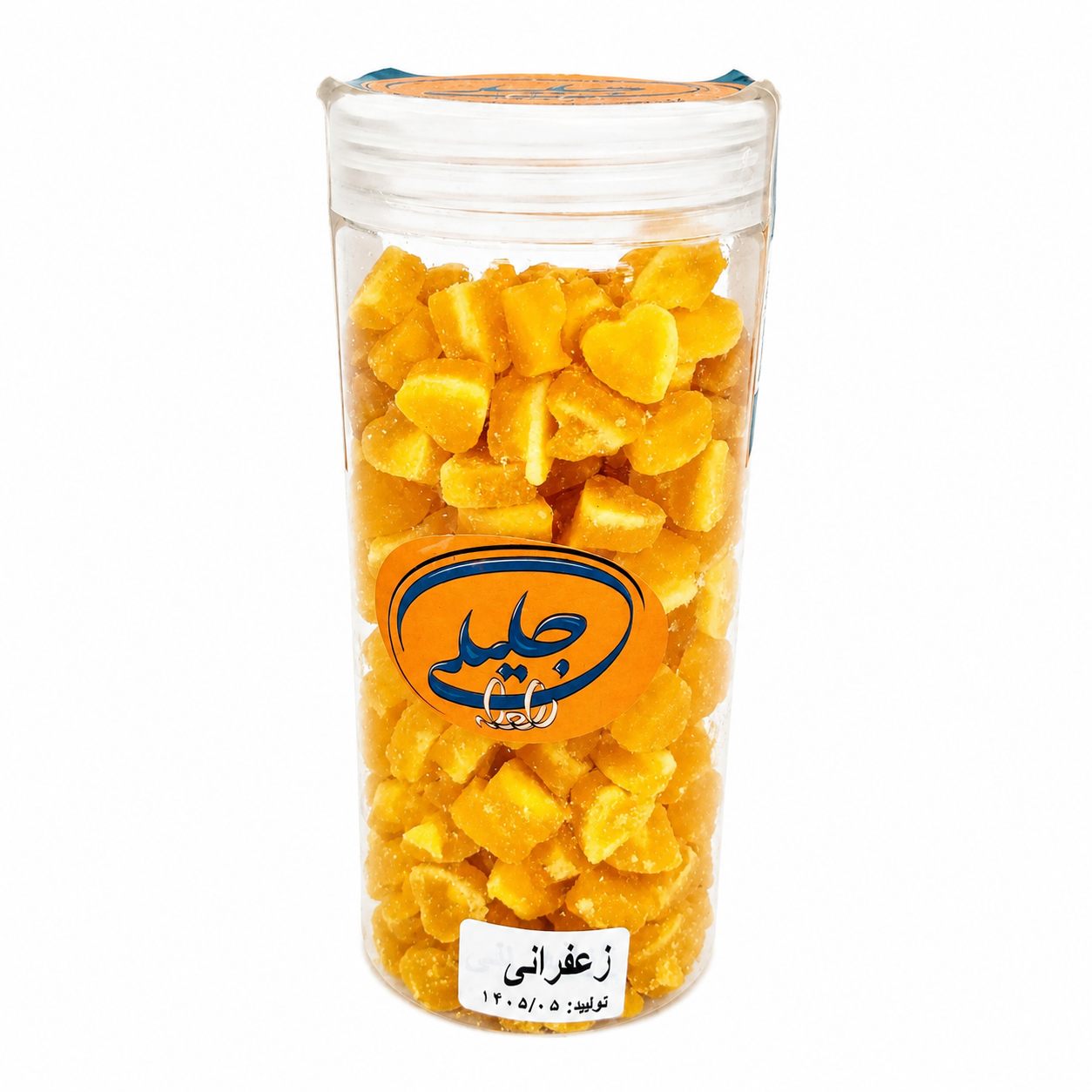 قند با طعم زعفرانی
