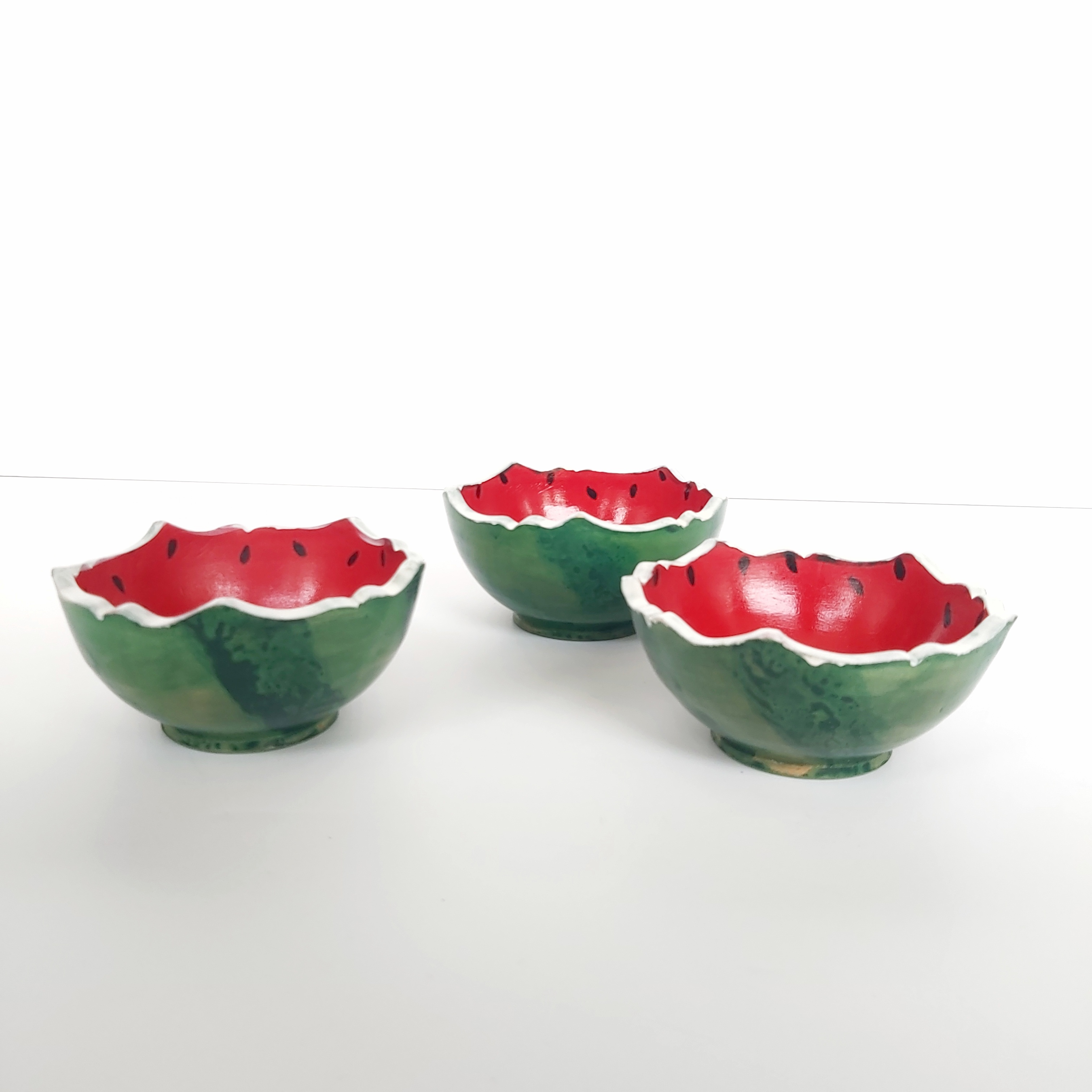 پیاله کنگره ایی طرح هندوانه